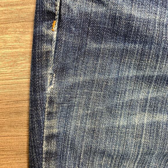 Eileen Fisher Denim Petite Straight Leg Mid Rise Jeans Women's Size 10P - Picture 6 of 7